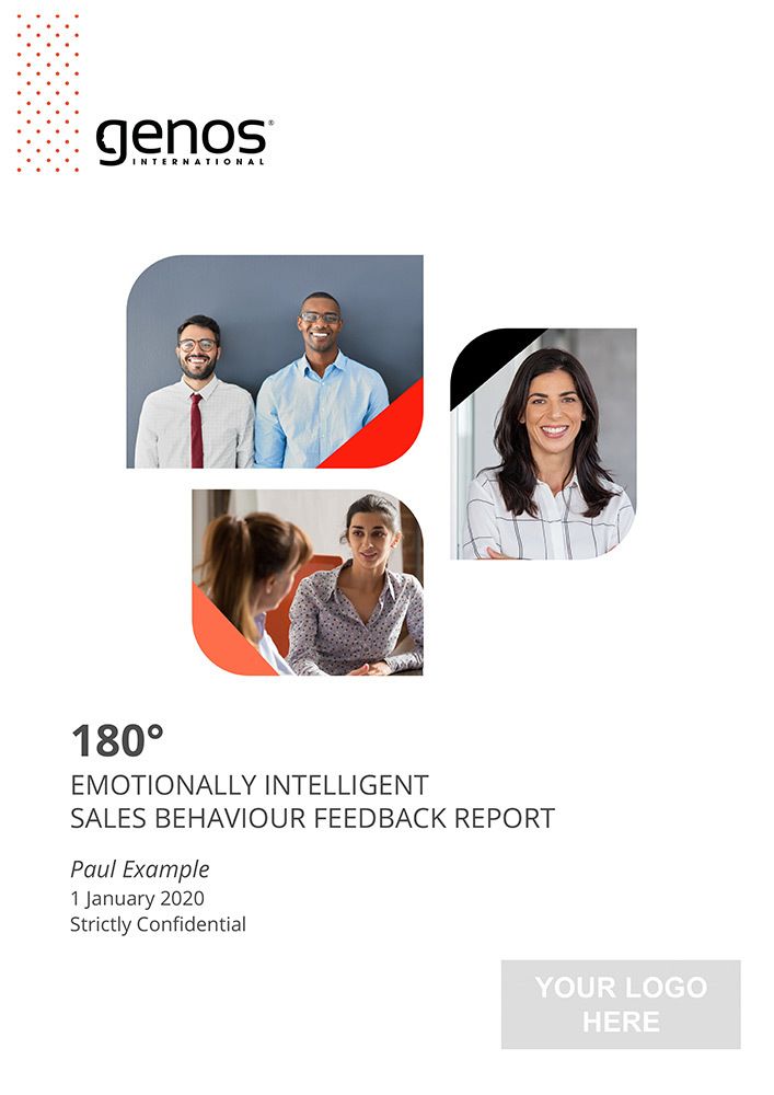 Genos 180° emotionally intelligent sales behaviour feedback report.